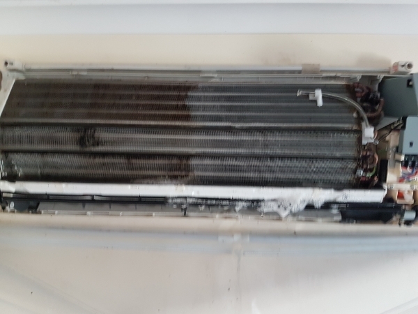 Hydro Pressure Clean on the indoor coil.